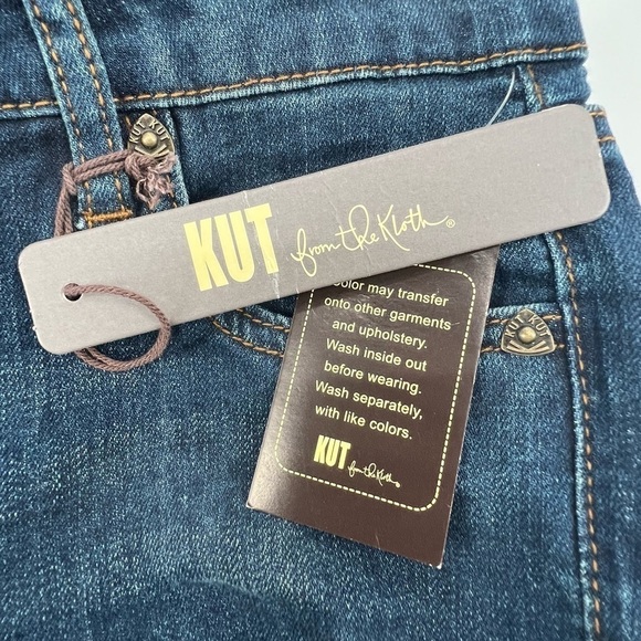 NWT Kut From The Kloth Katy Boyfriend Denim Jeans Size 0 Women’s - Picture 6 of 9